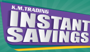 Instant Savings