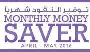 Monthly Money Saver April - May 2016