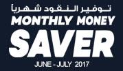 Monthly Money Saver June - July 2017