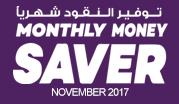 Monthly Money Saver - November 2017