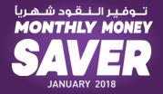 Monthly Money Saver - January 2018