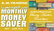 Monthly Money Saver May - June 2014